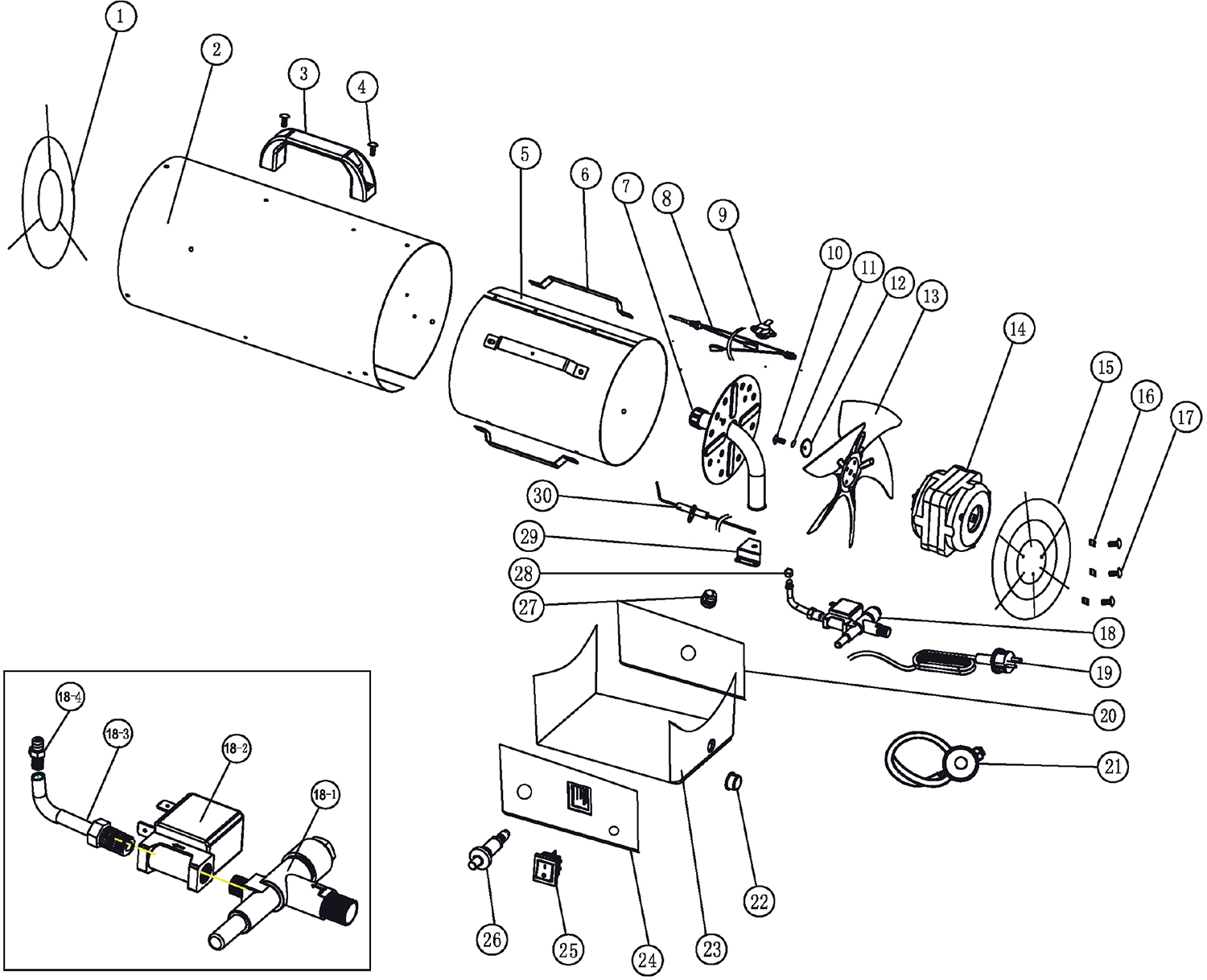 Запчасти, схема и деталировка Patriot GS 16 (633445020) EAN8 20075750