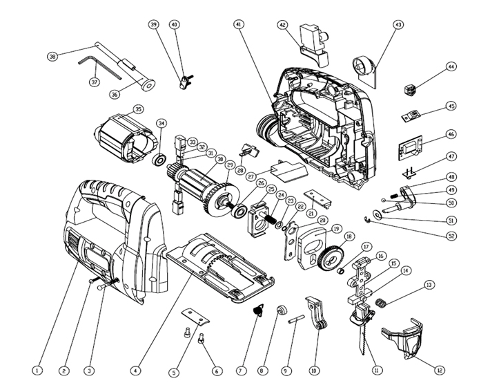 Запчасти, схема и деталировка Patriot LS 140 The One  (190301705) EAN8 20049003 2015