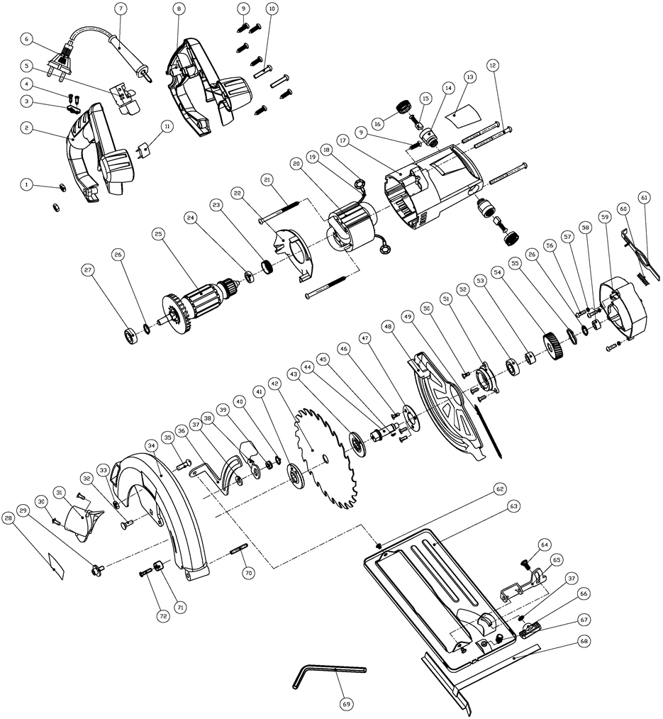Запчасти, схема и деталировка Patriot CS 181 (190301608) EAN8-20106683 2019