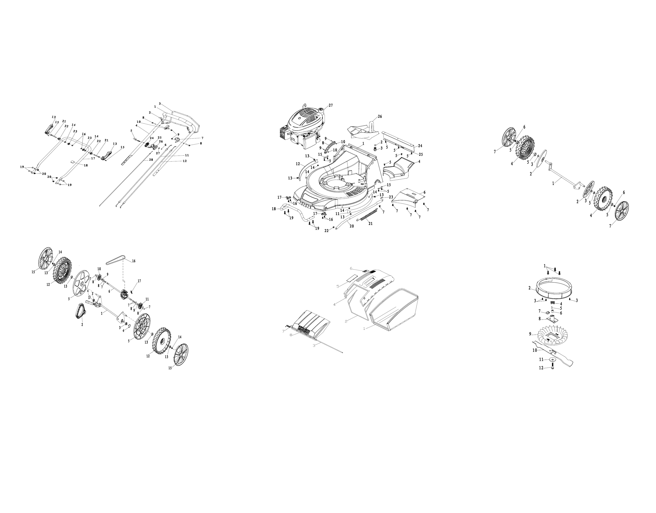Запчасти, схема и деталировка Patriot PT 48 AS (512109030) EAN8 - 20011840